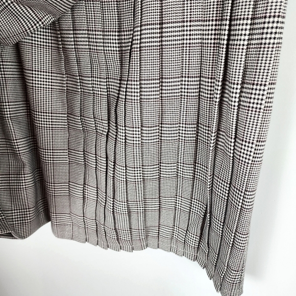 J. Jill Black and Gray Side Slit Pull On Mini Skirt Women’s L Petite NWT - Picture 4 of 9